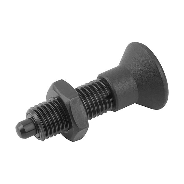 Indexing Plungers without collar, Style H, metric
